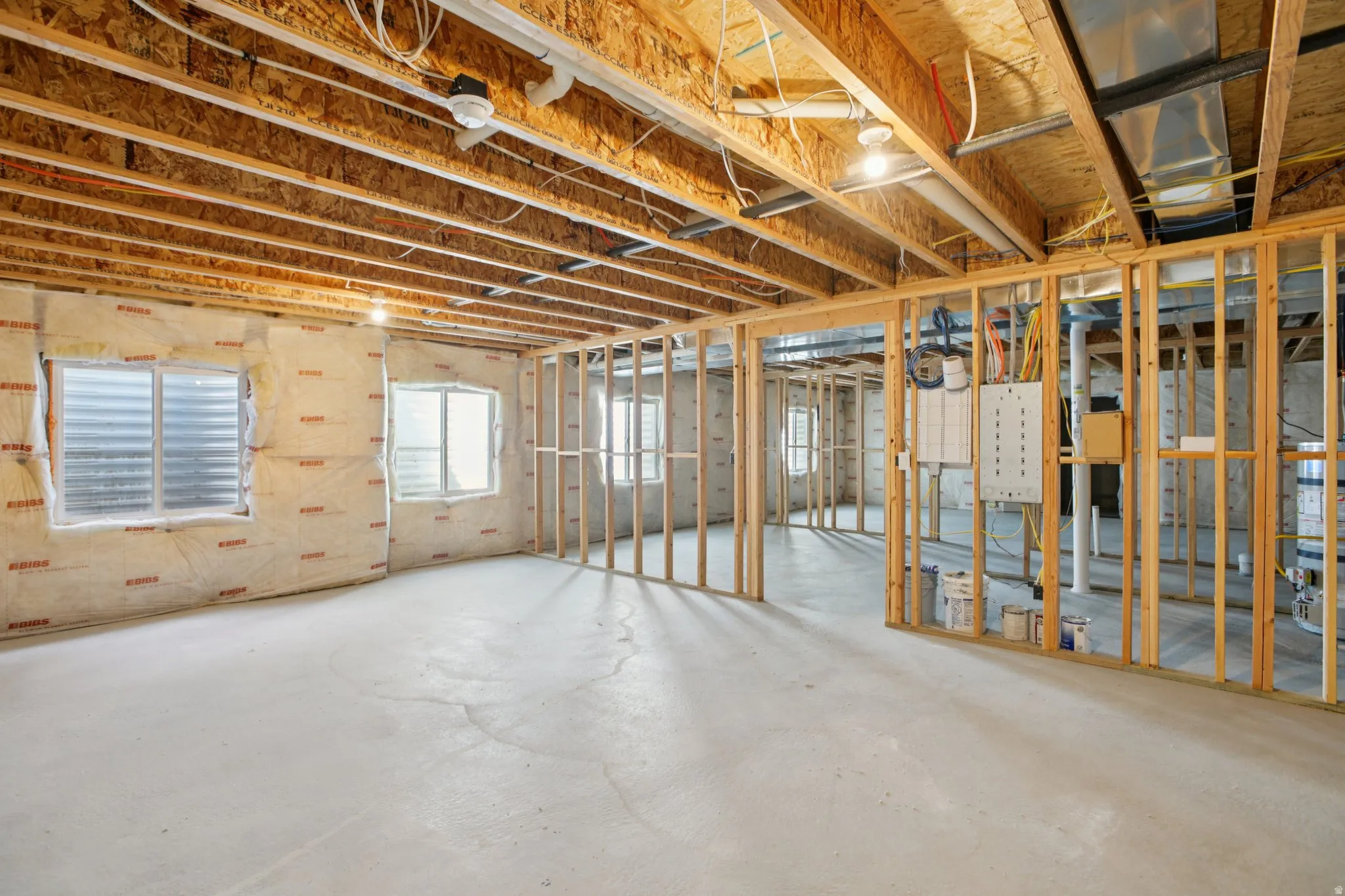 View of basement