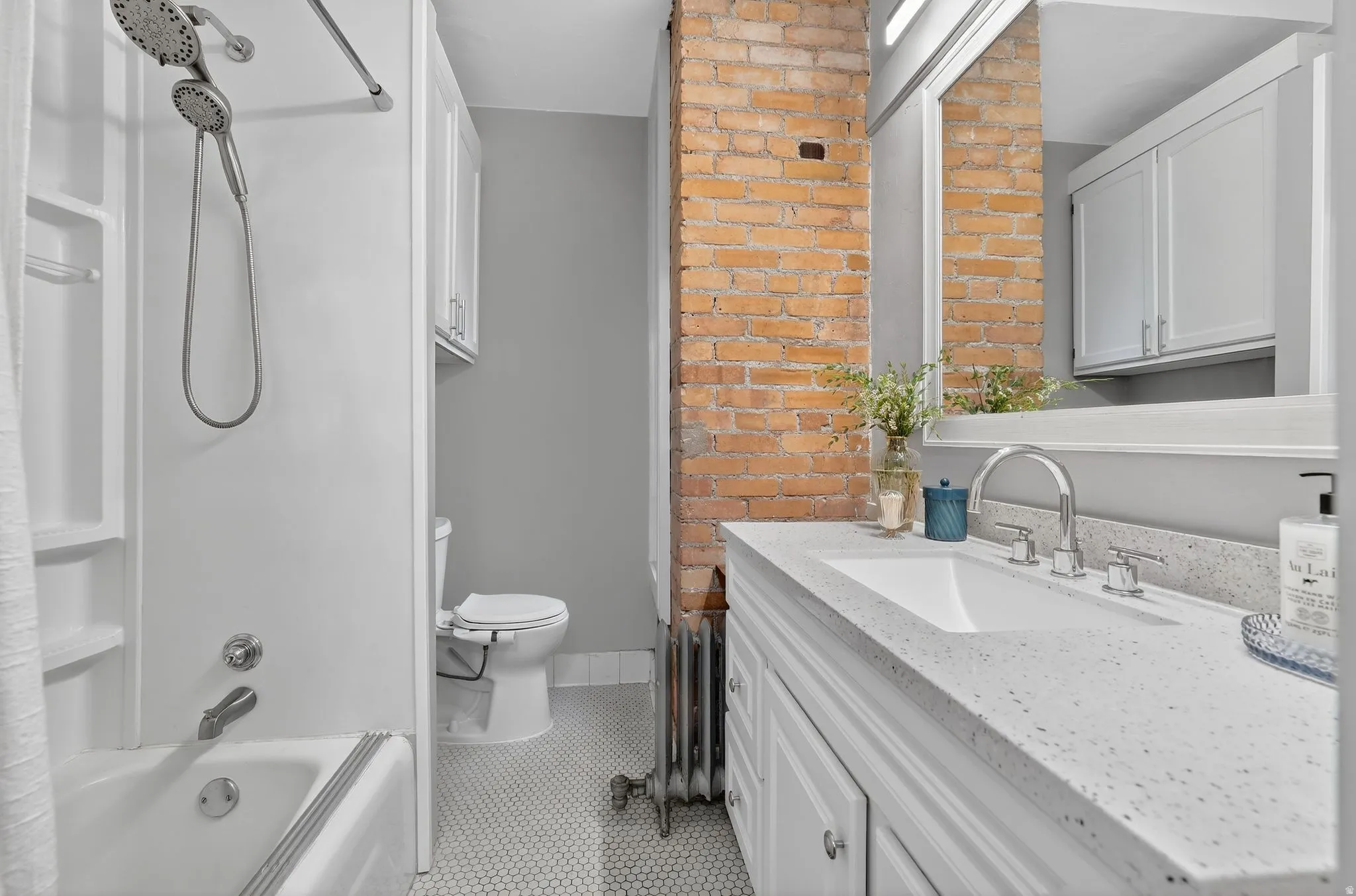 Bathroom / Exposed Brick