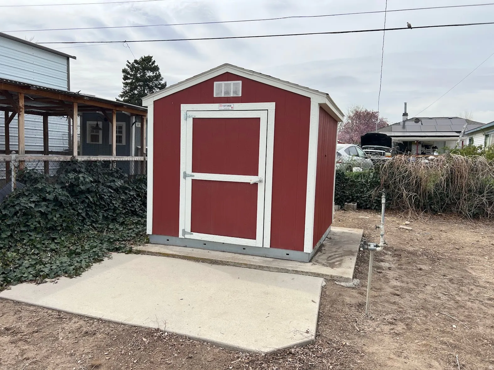 View of shed