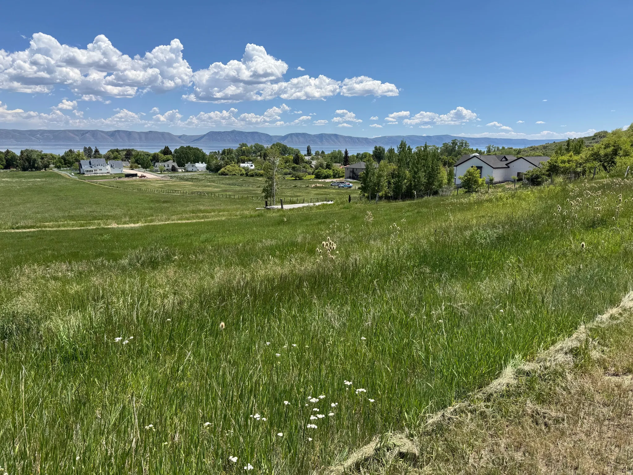 Mountain view featuring rural landscape