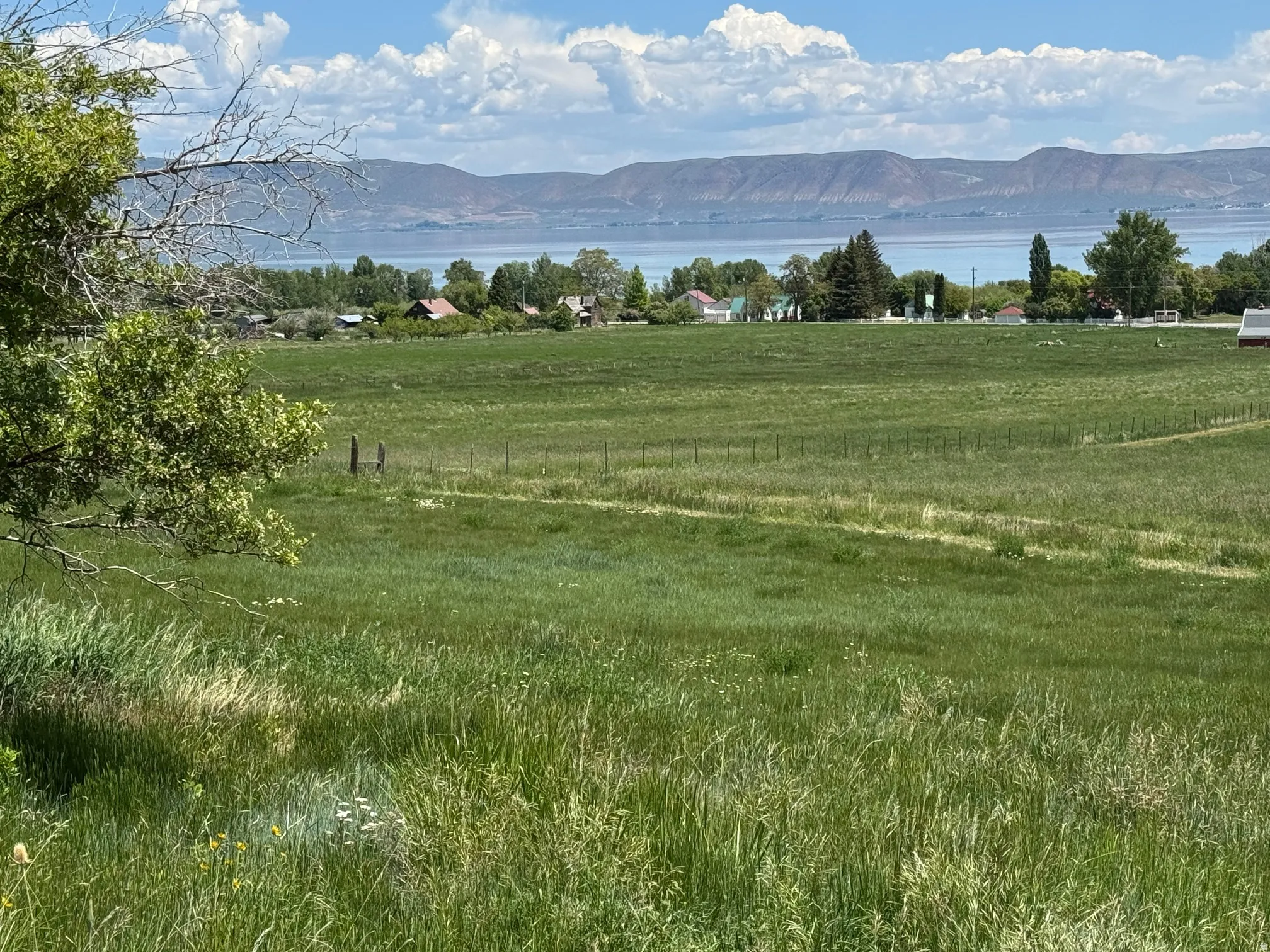 Lake Mountain view