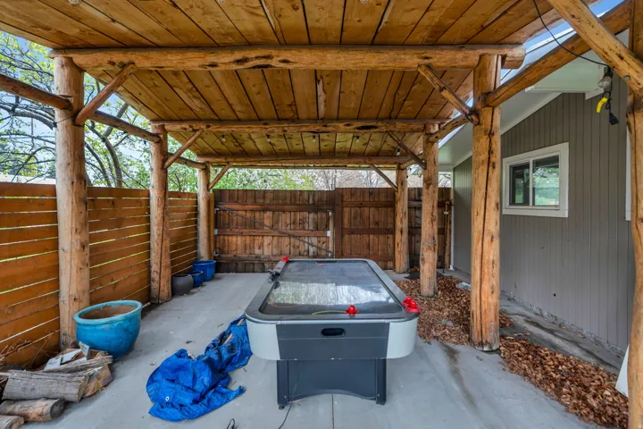View of patio
