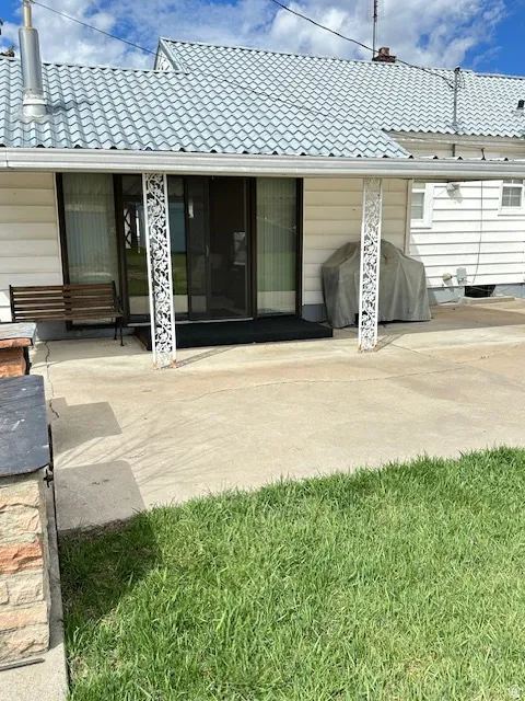 Back of house featuring a patio area
