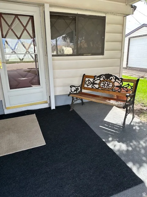 Entrance to property