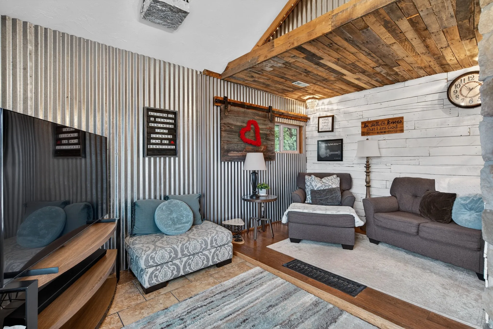 View of living room