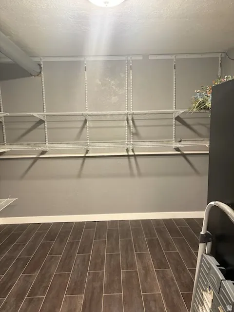 Walk-in utility room just off the laundry