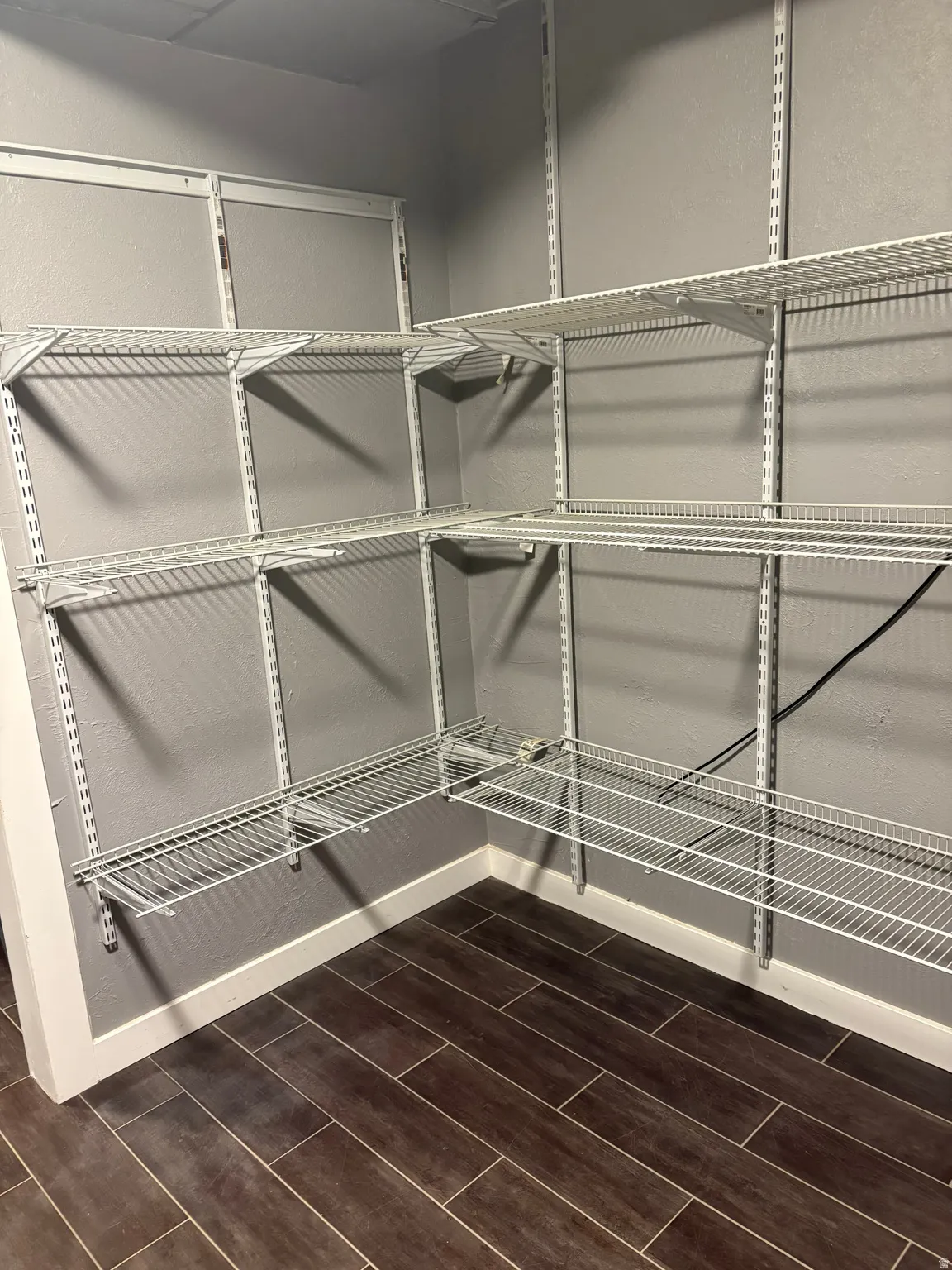 View of storage area