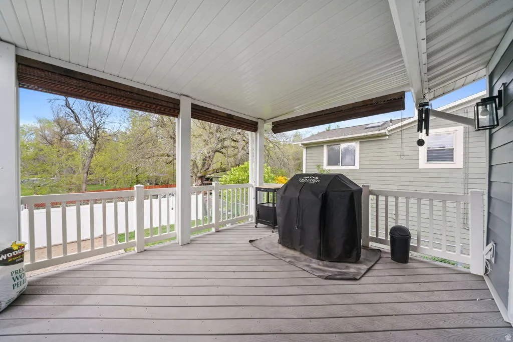 MORE BIG DECK, you will love, with a walk out from the master...