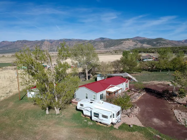 Drone / aerial view of mountains