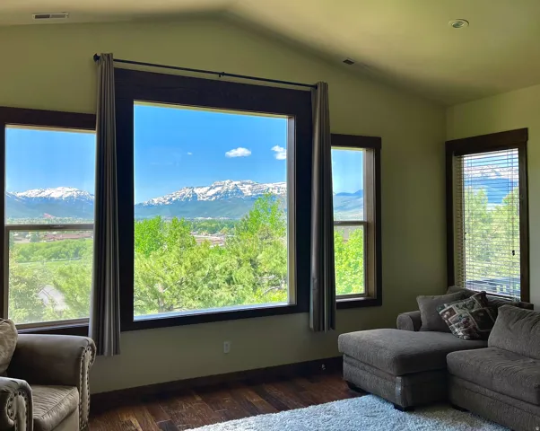 View from main level picture window