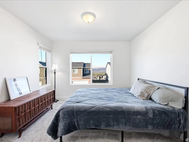 Bedroom 2 with views of Mt Timp