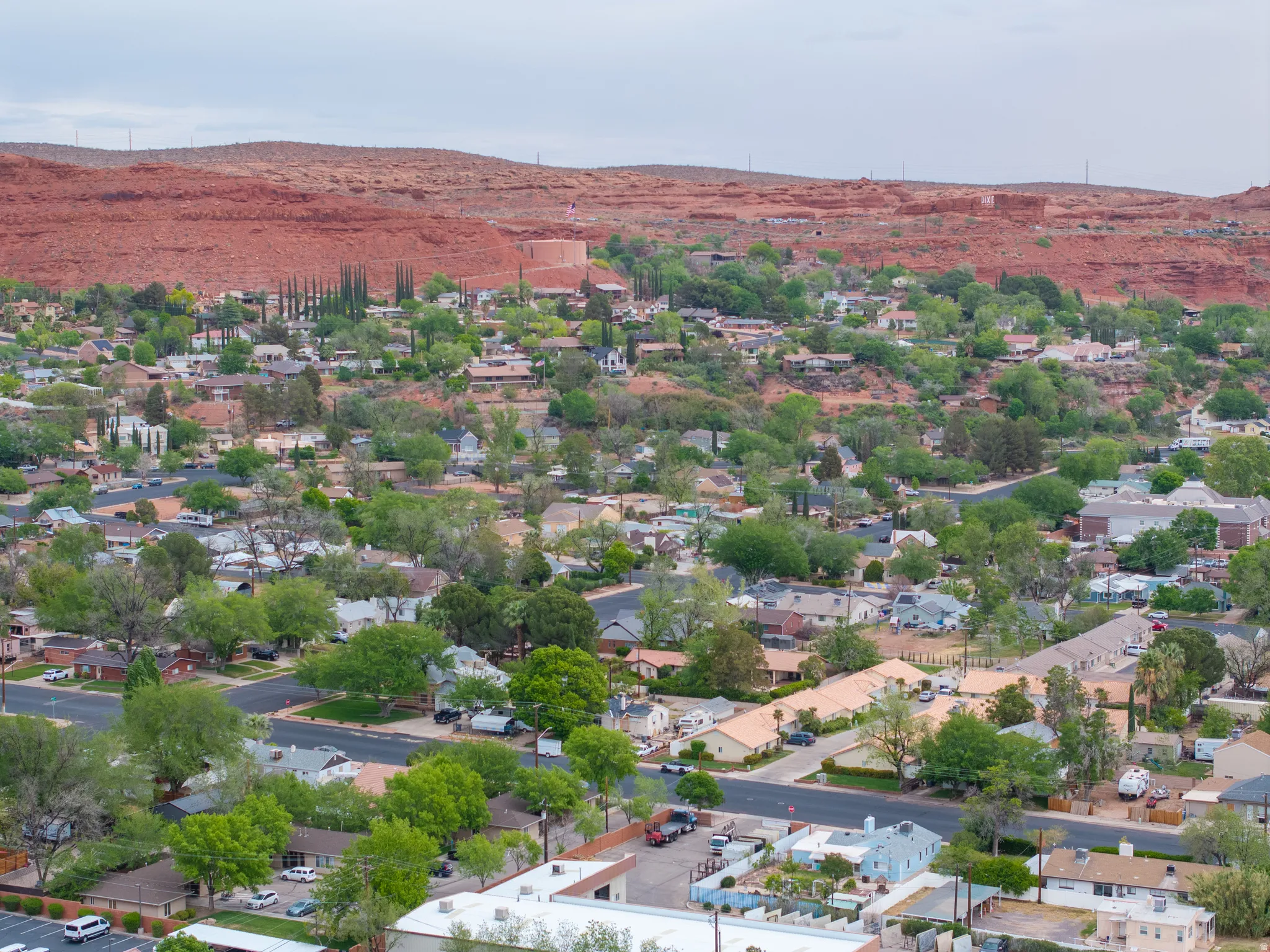 Aerial View Northeast