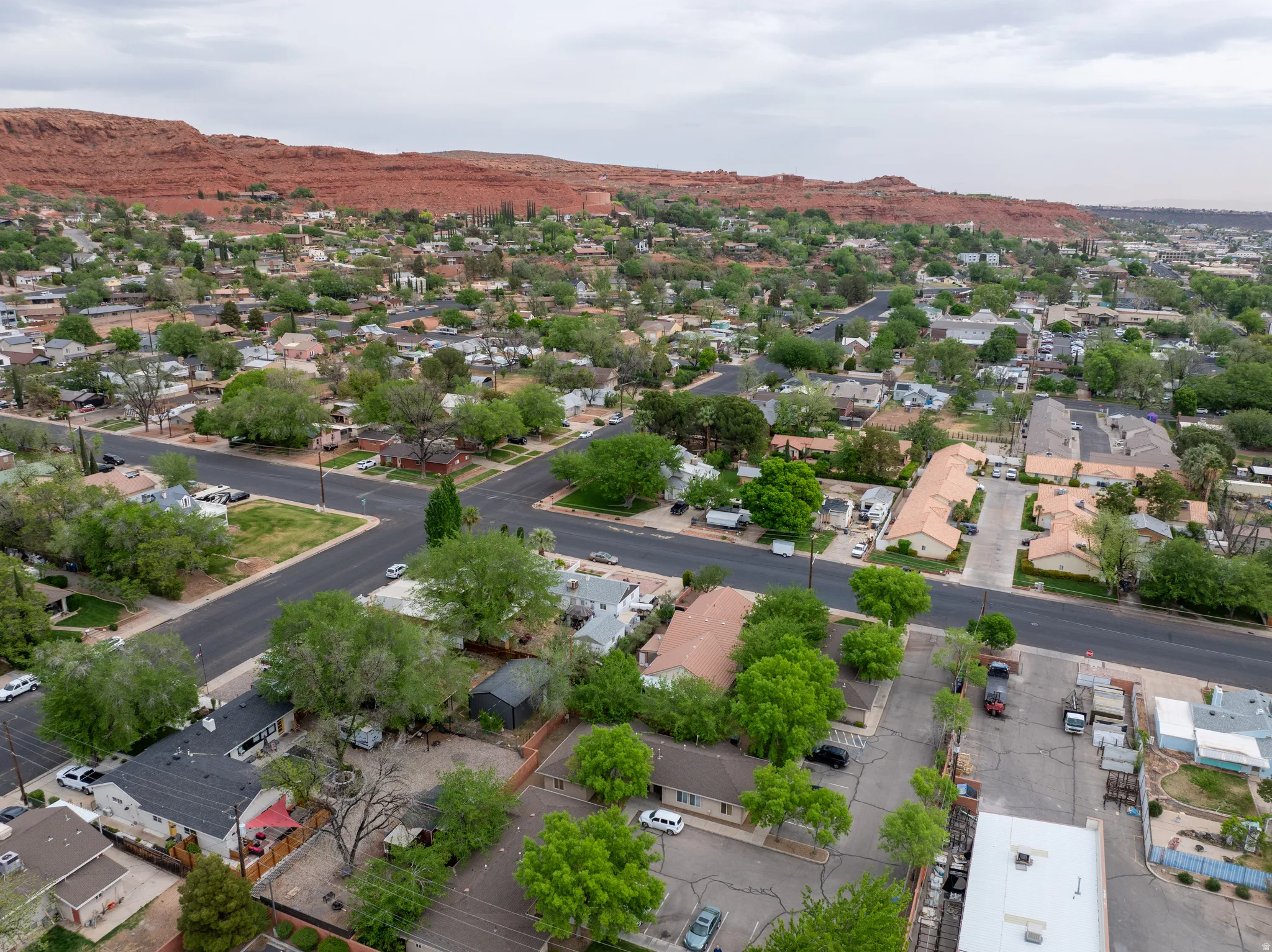 Aerial View Northeast