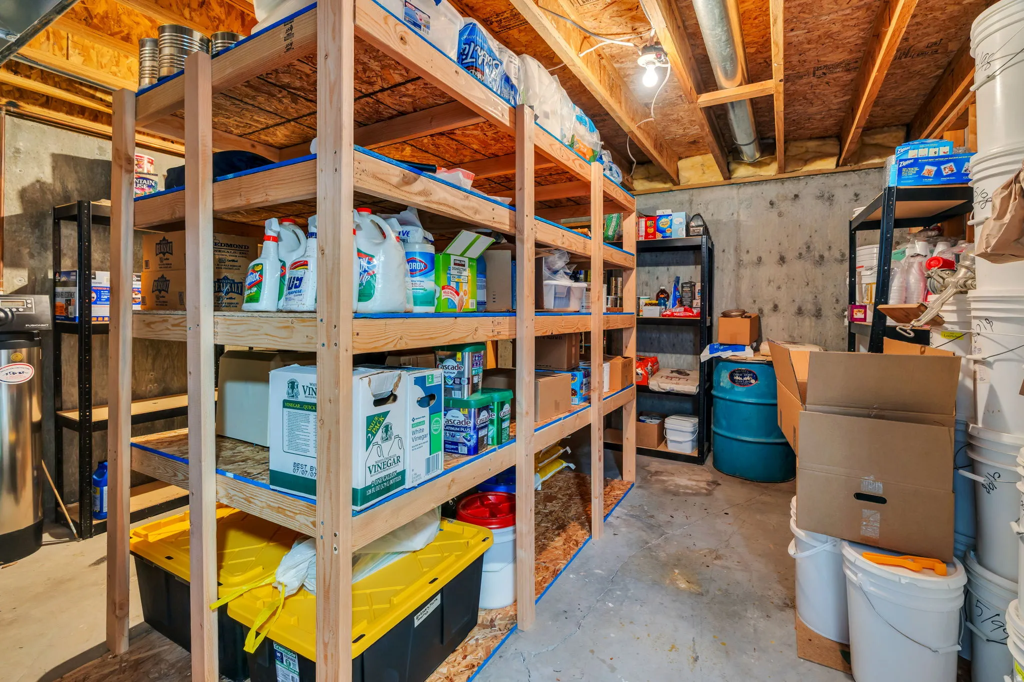 View of storage area