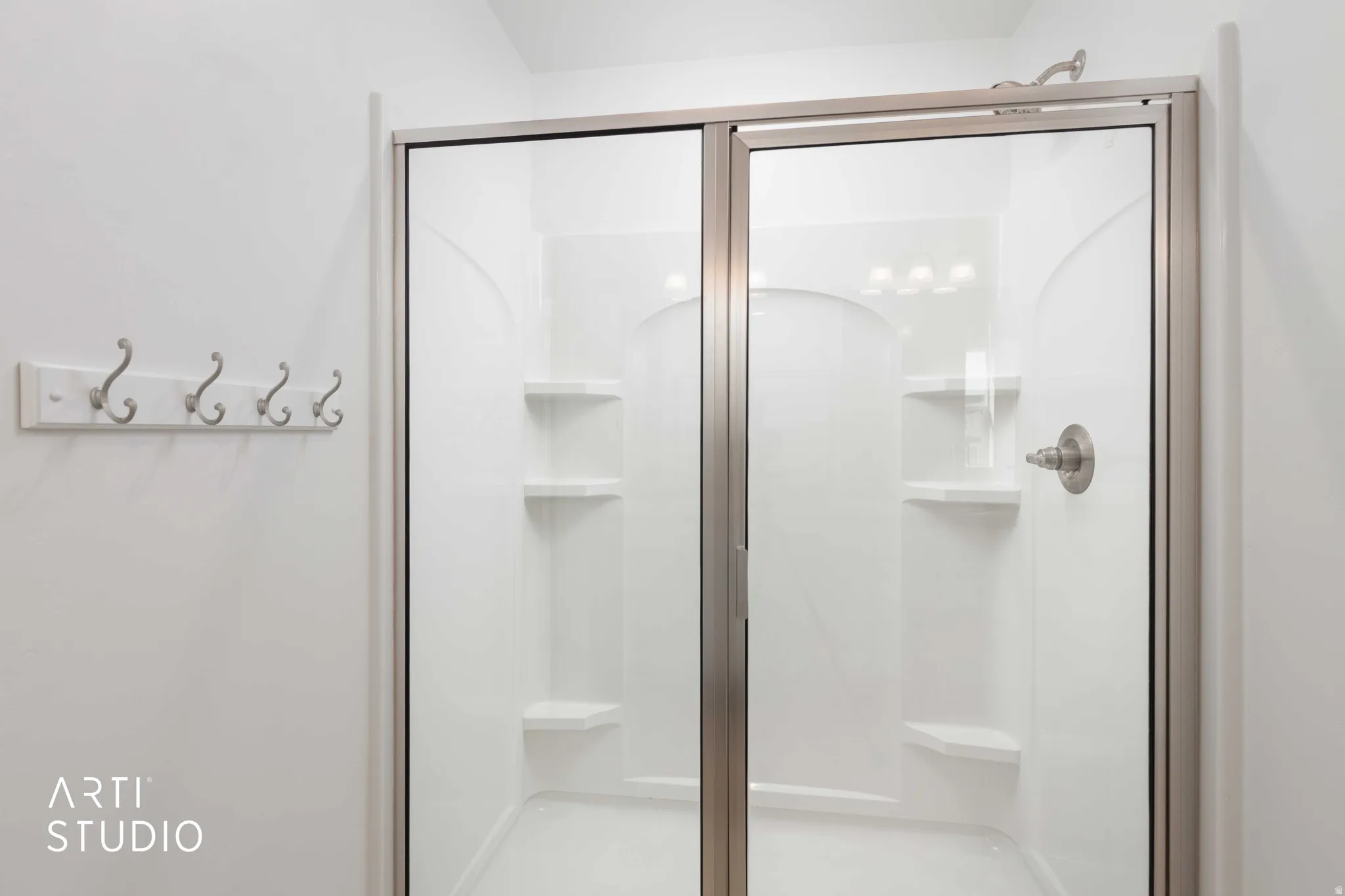 Full bath with a stall shower