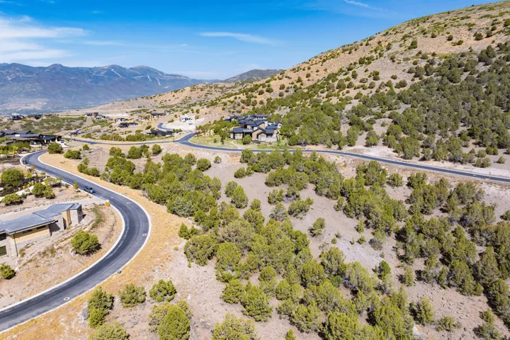 Mountain view featuring a desert landscape