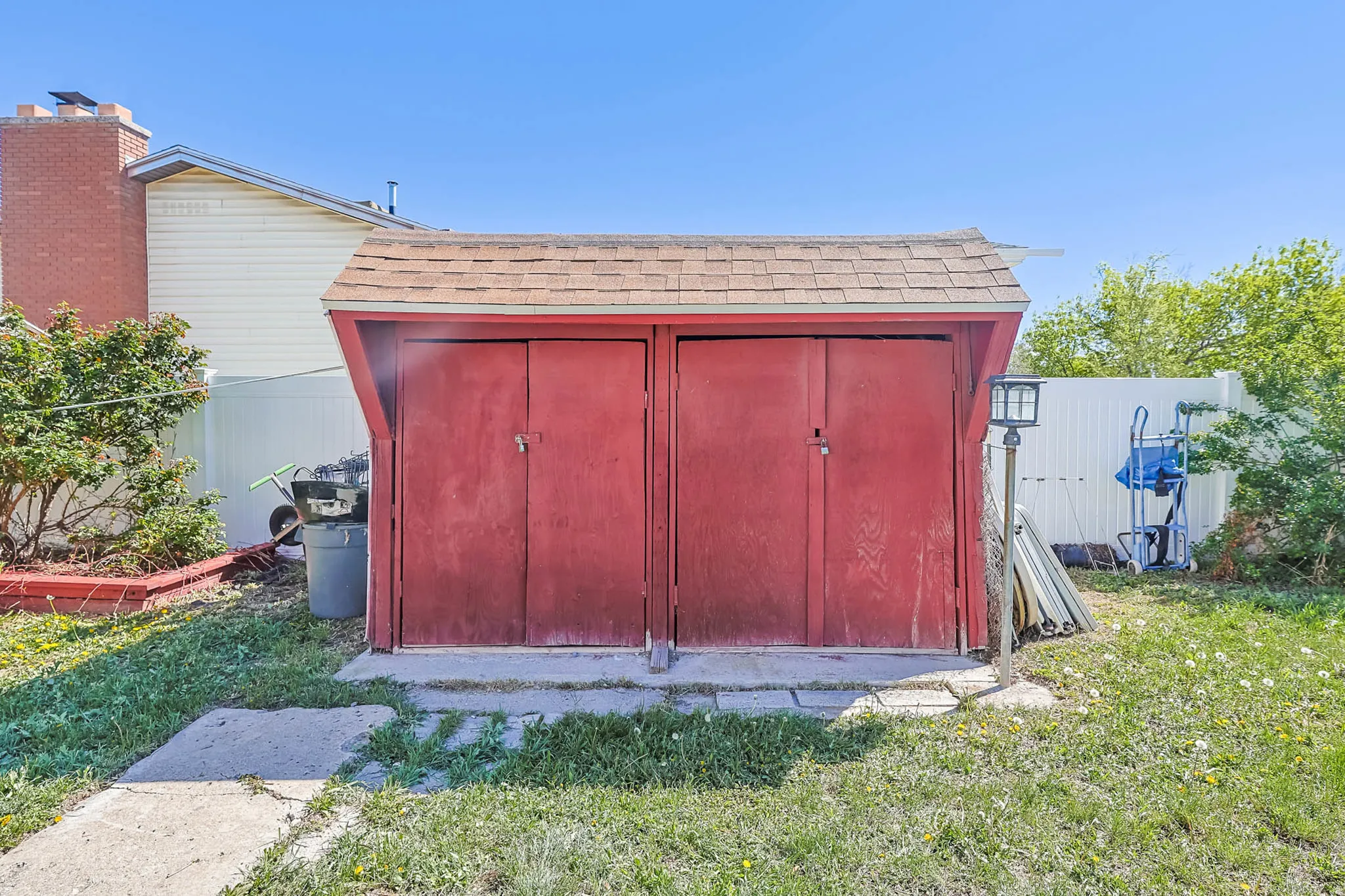 View of shed