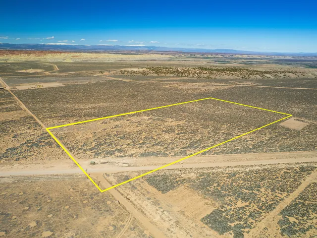 View of rural area with property parcel outlined
