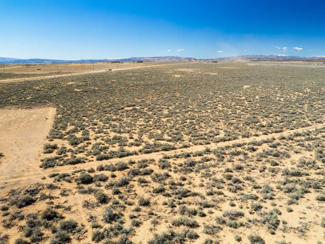 View of rural area with mountains and a desert landscape