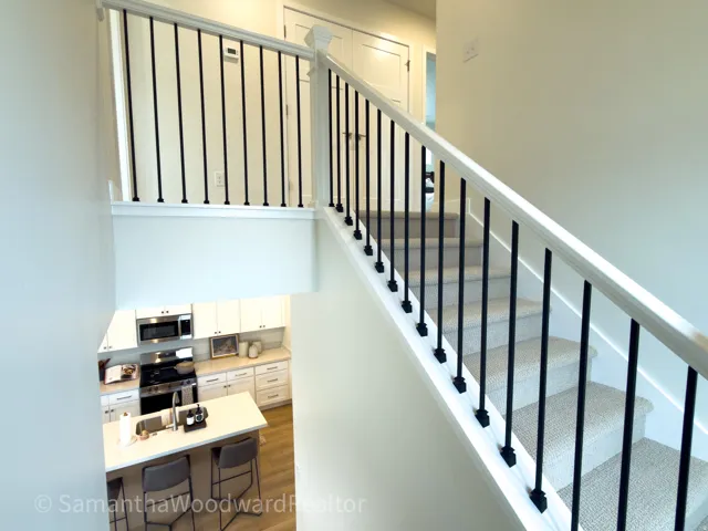 View of stairway