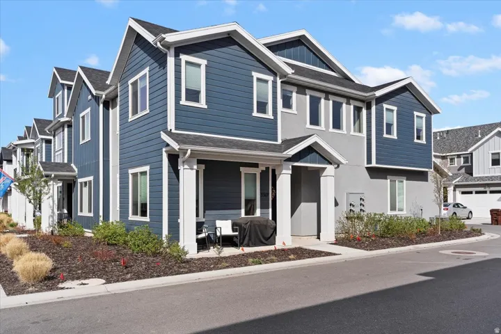 View of front of home with a residential view