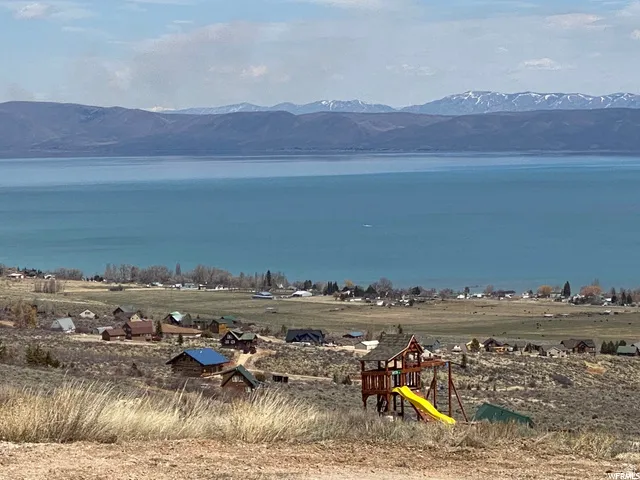 Water view featuring mountains