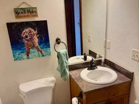 Half bath on main