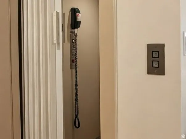 Elevator - from garage entry to 1st level.