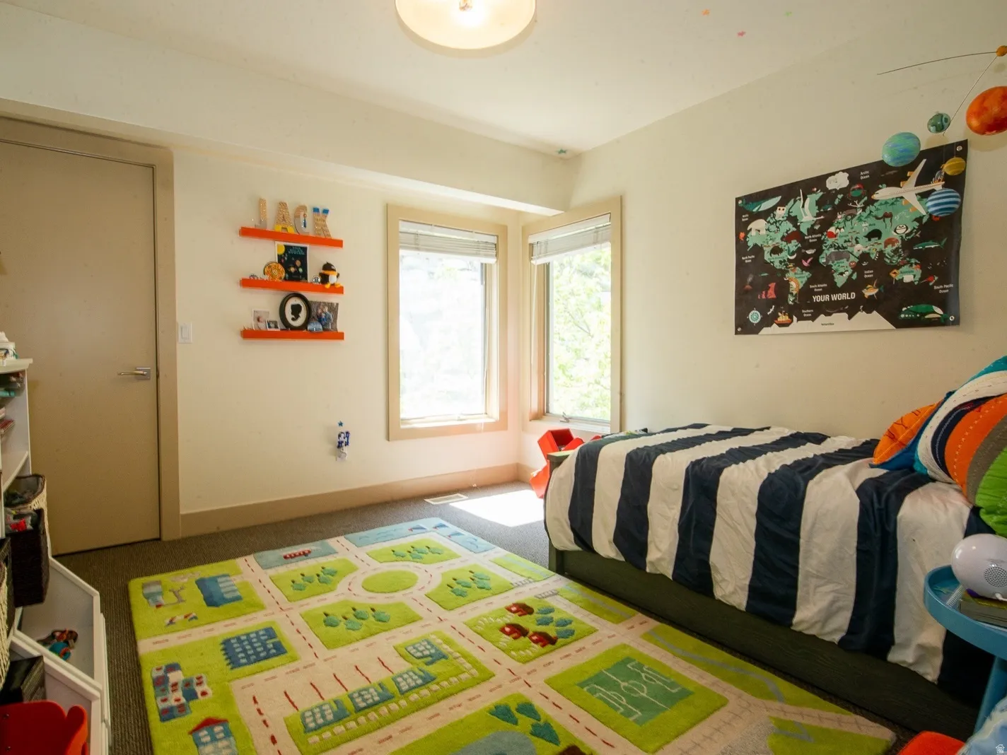 One of the three bedrooms on 2nd level.