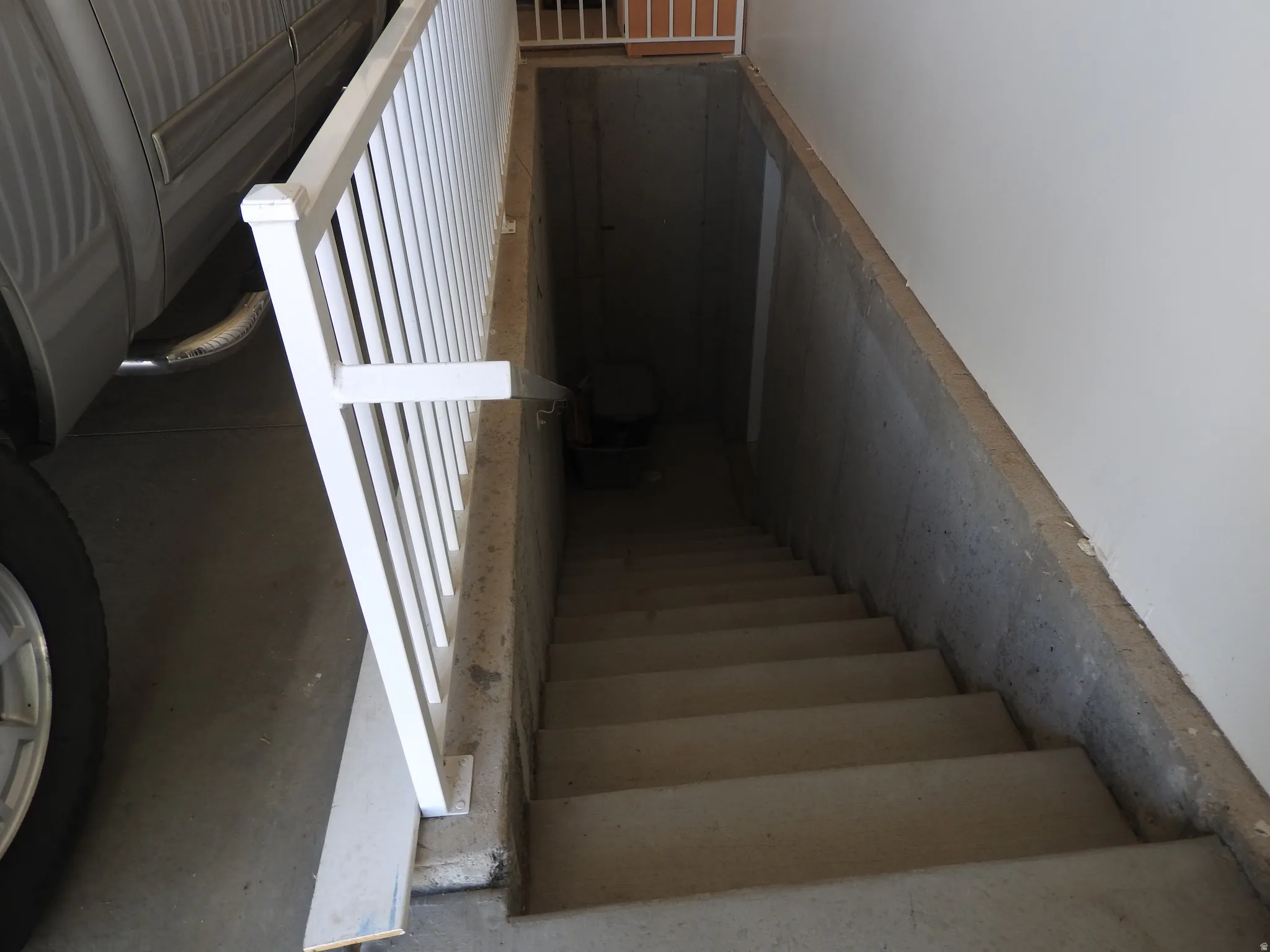 View of stairway