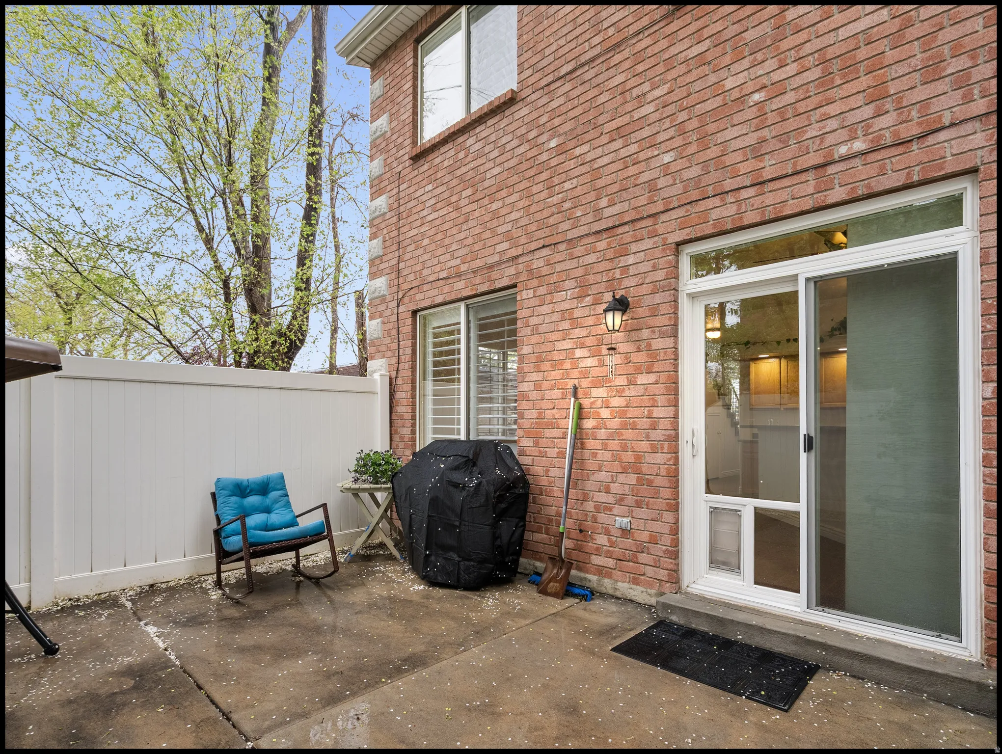 View of patio / terrace with grilling area