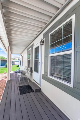View of deck