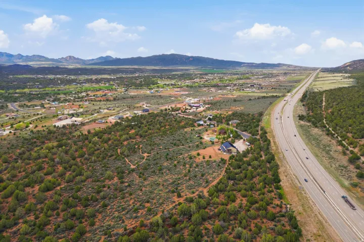 Drone / aerial view of mountains