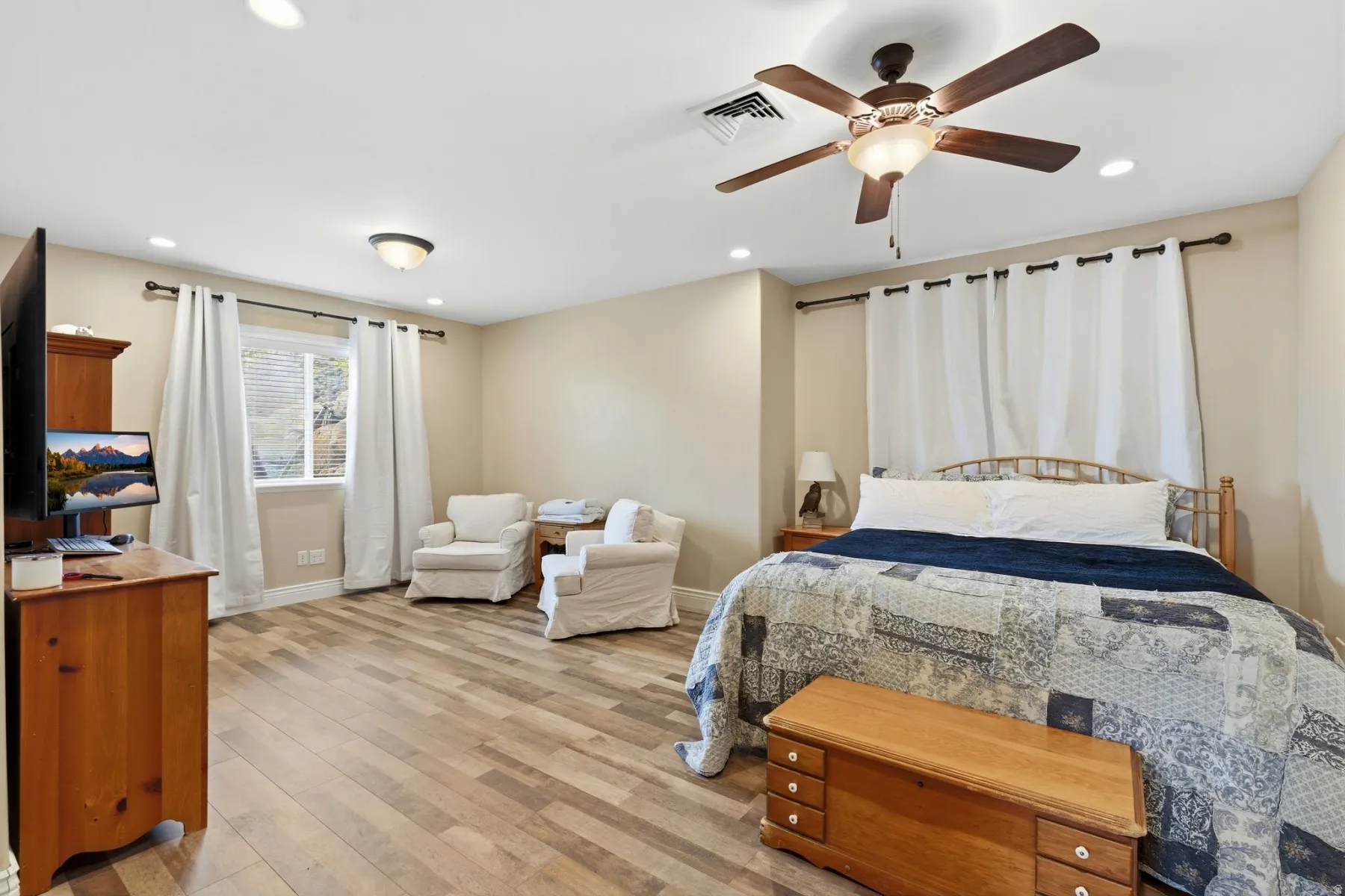 Bedroom #1 in Basement