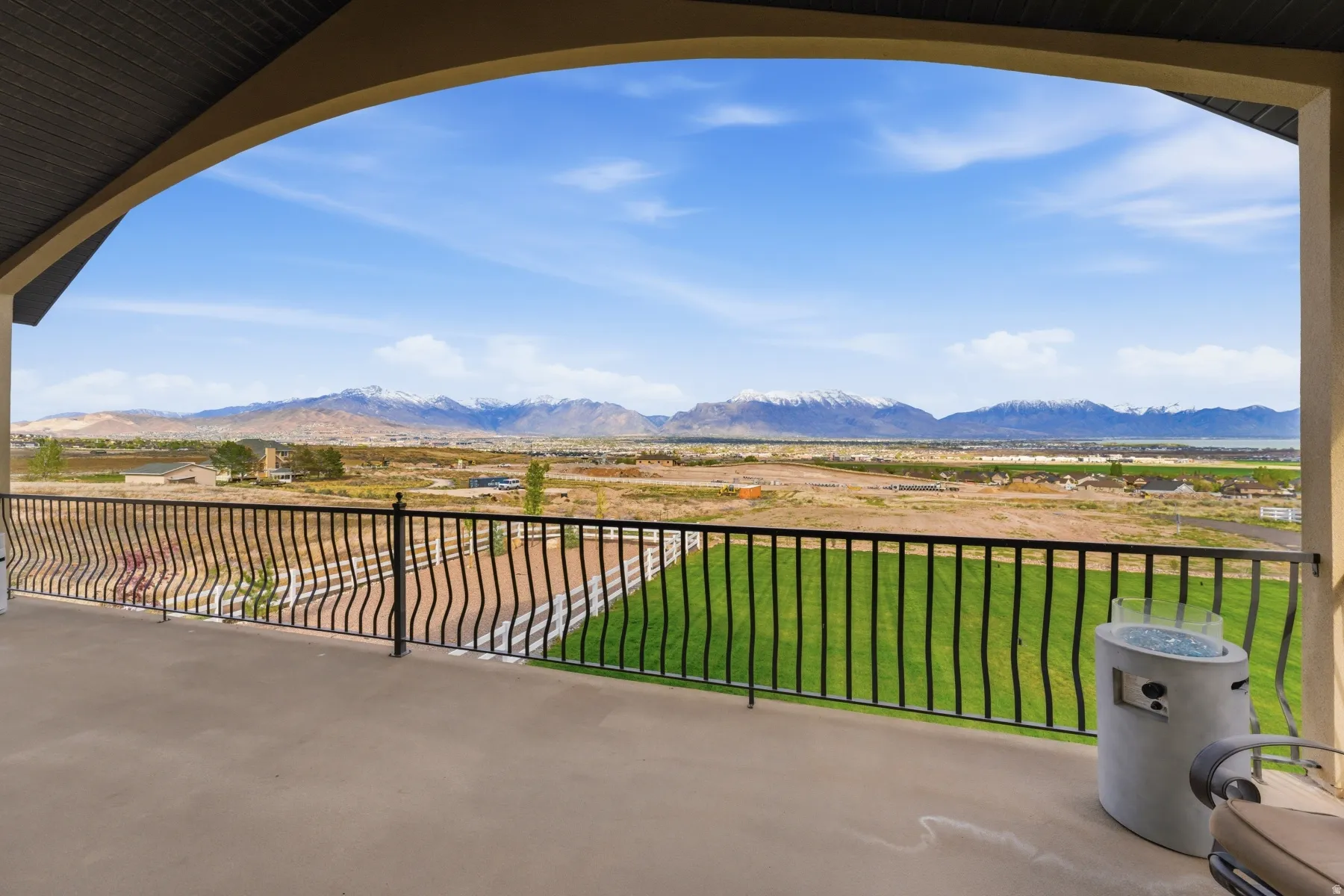 Main Floor deck view