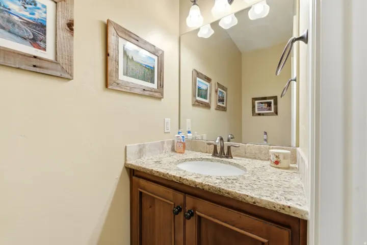 Main floor half bath