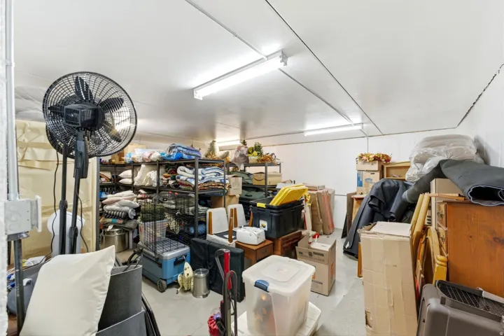 MASSIVE Storage under the garage
