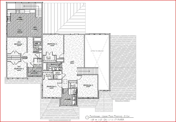 View of room layout