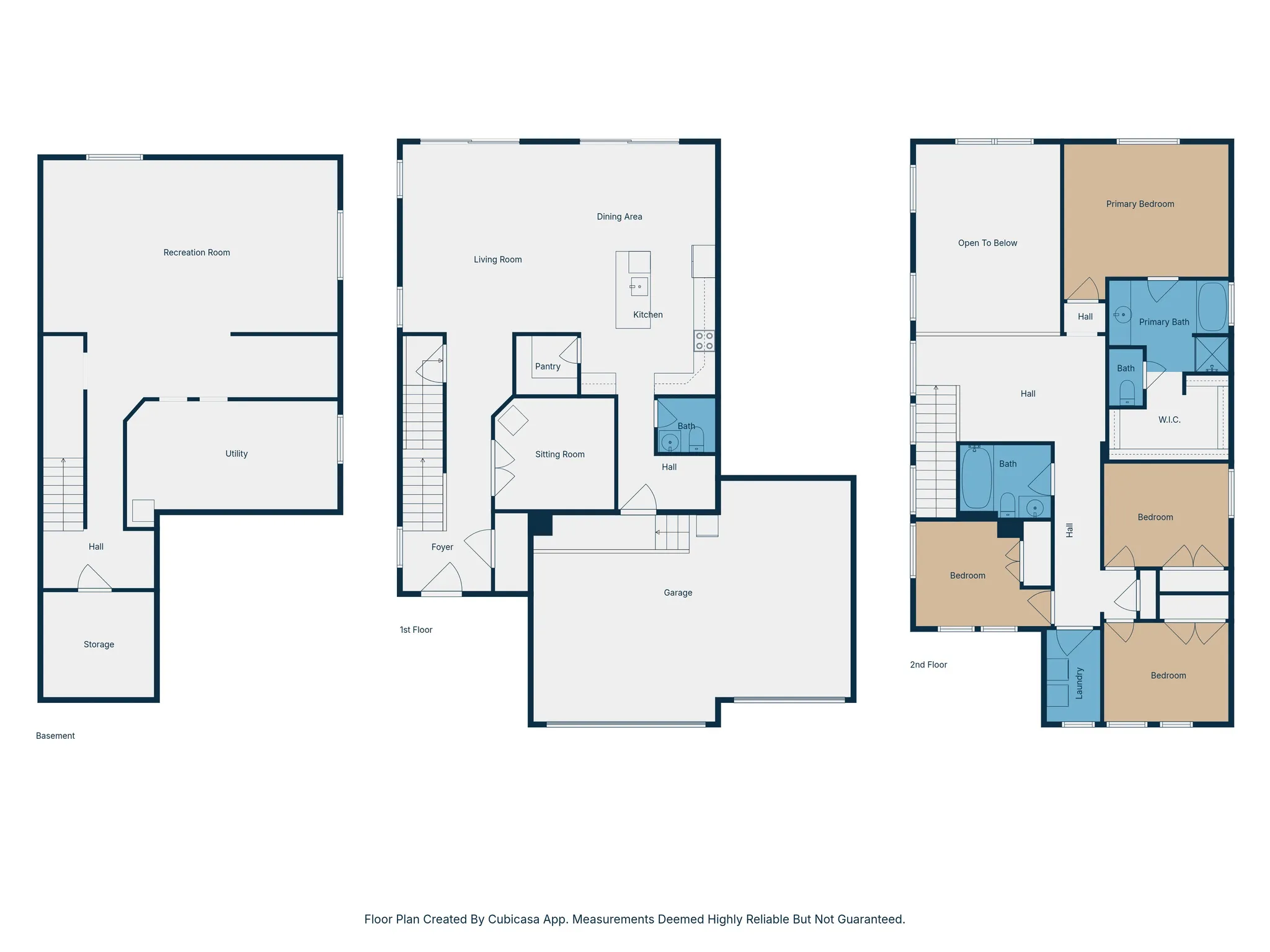 View of home floor plan