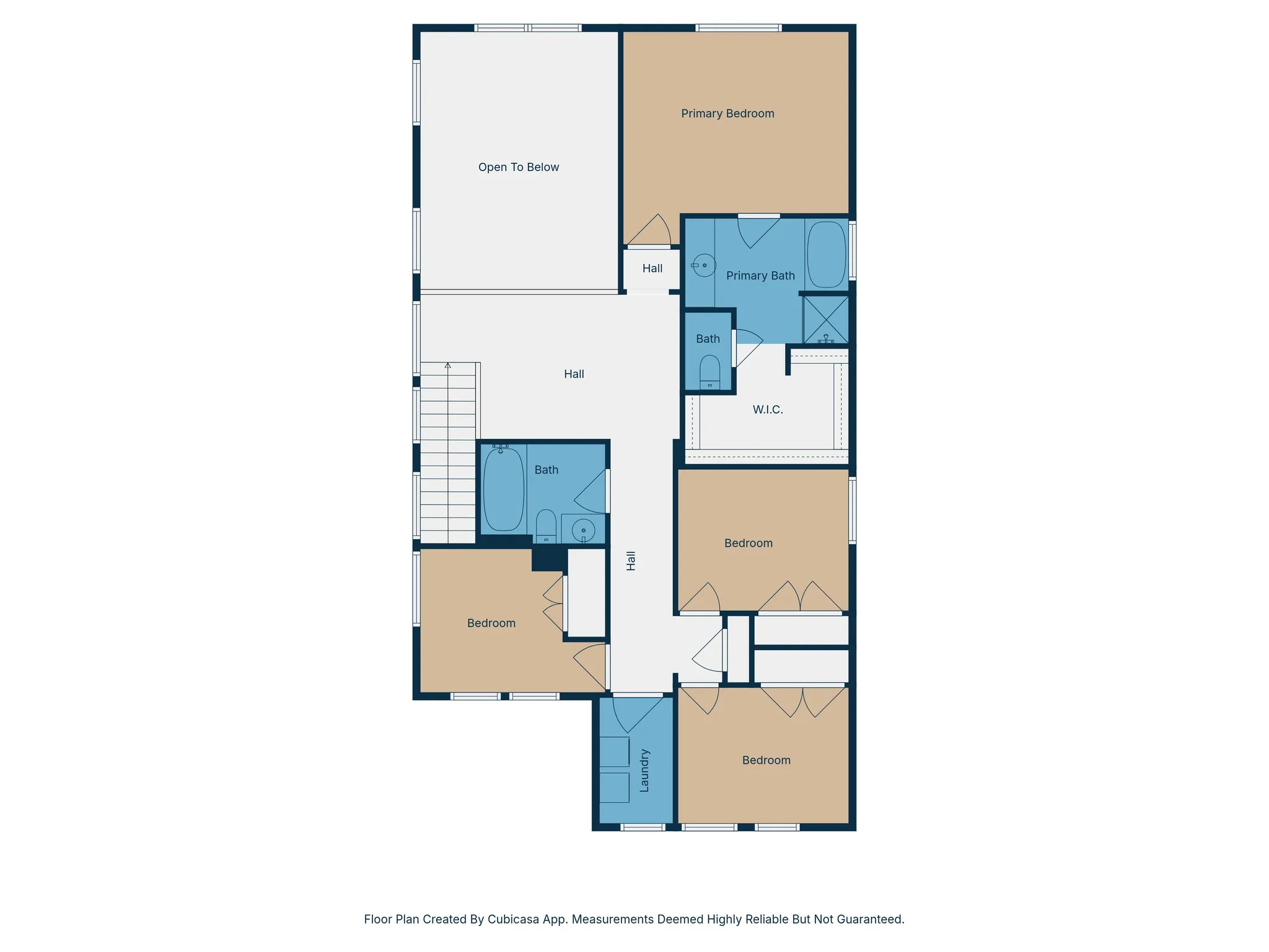 View of main floor layout