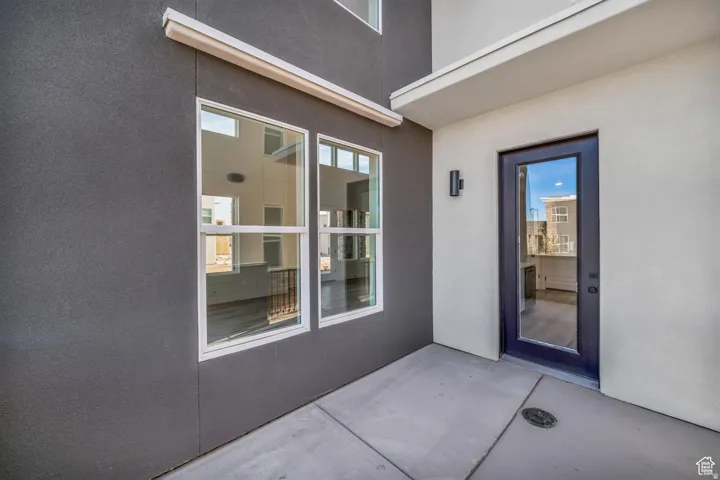 Courtyard off Kitchen