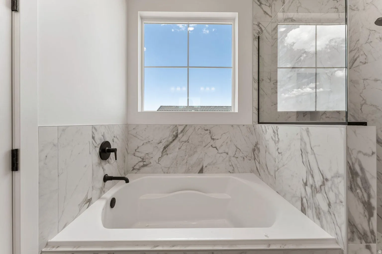 Bathroom with a bath