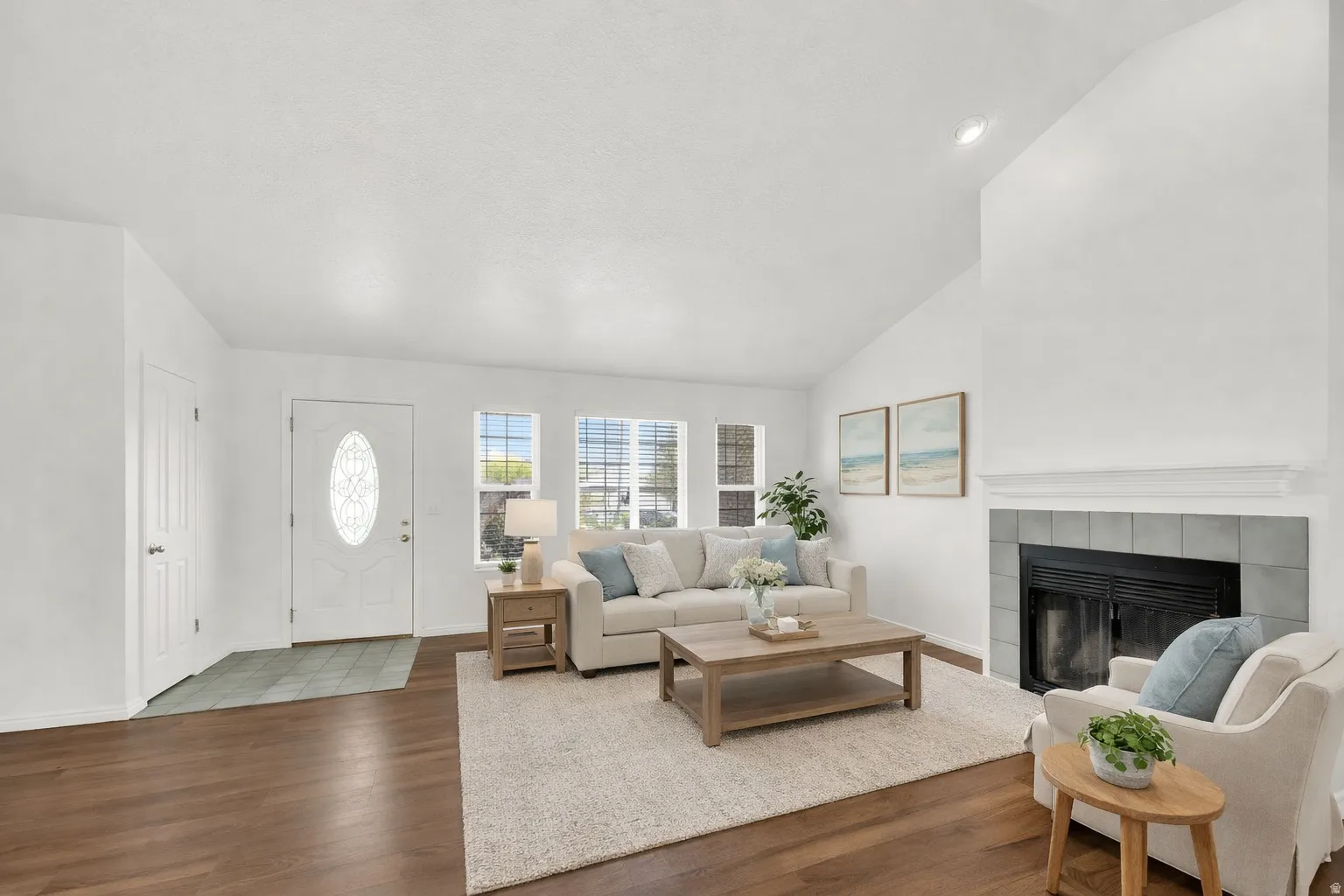 Staged Living Room