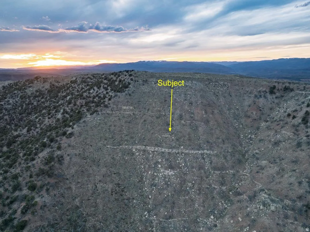 Bird's eye view of mountains