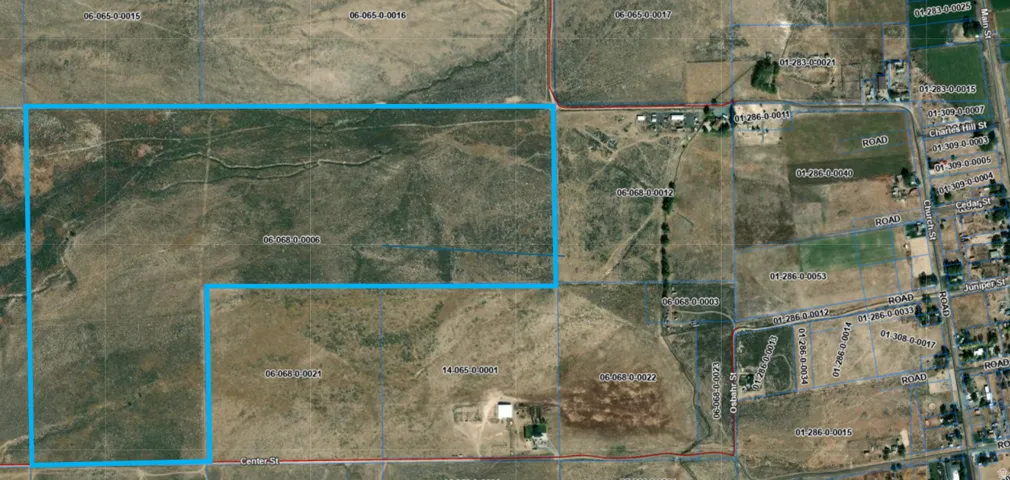 Map of property location featuring property boundaries highlighted