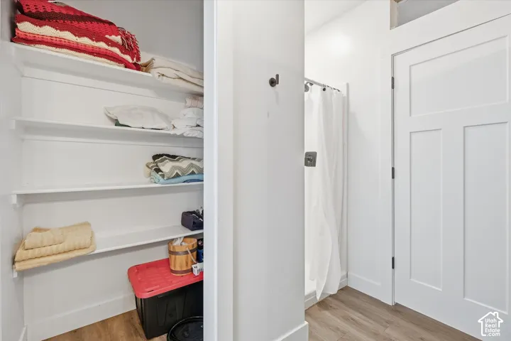 View of closet