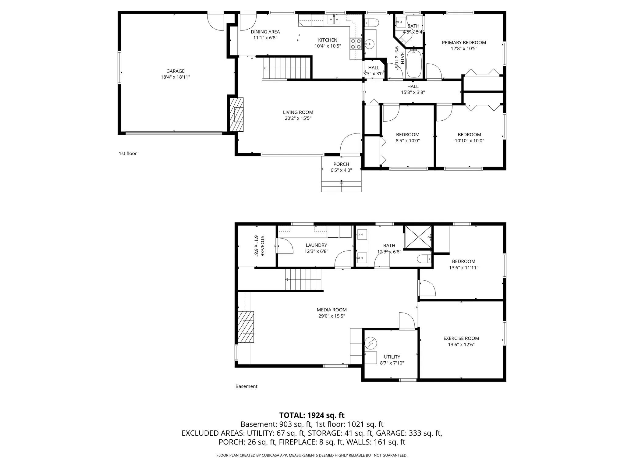 View of floor plan / room layout
