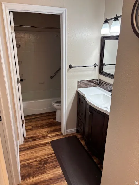 Main Floor Half Bathroom with Vanity