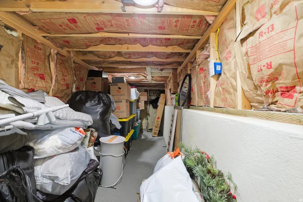 View of storage room