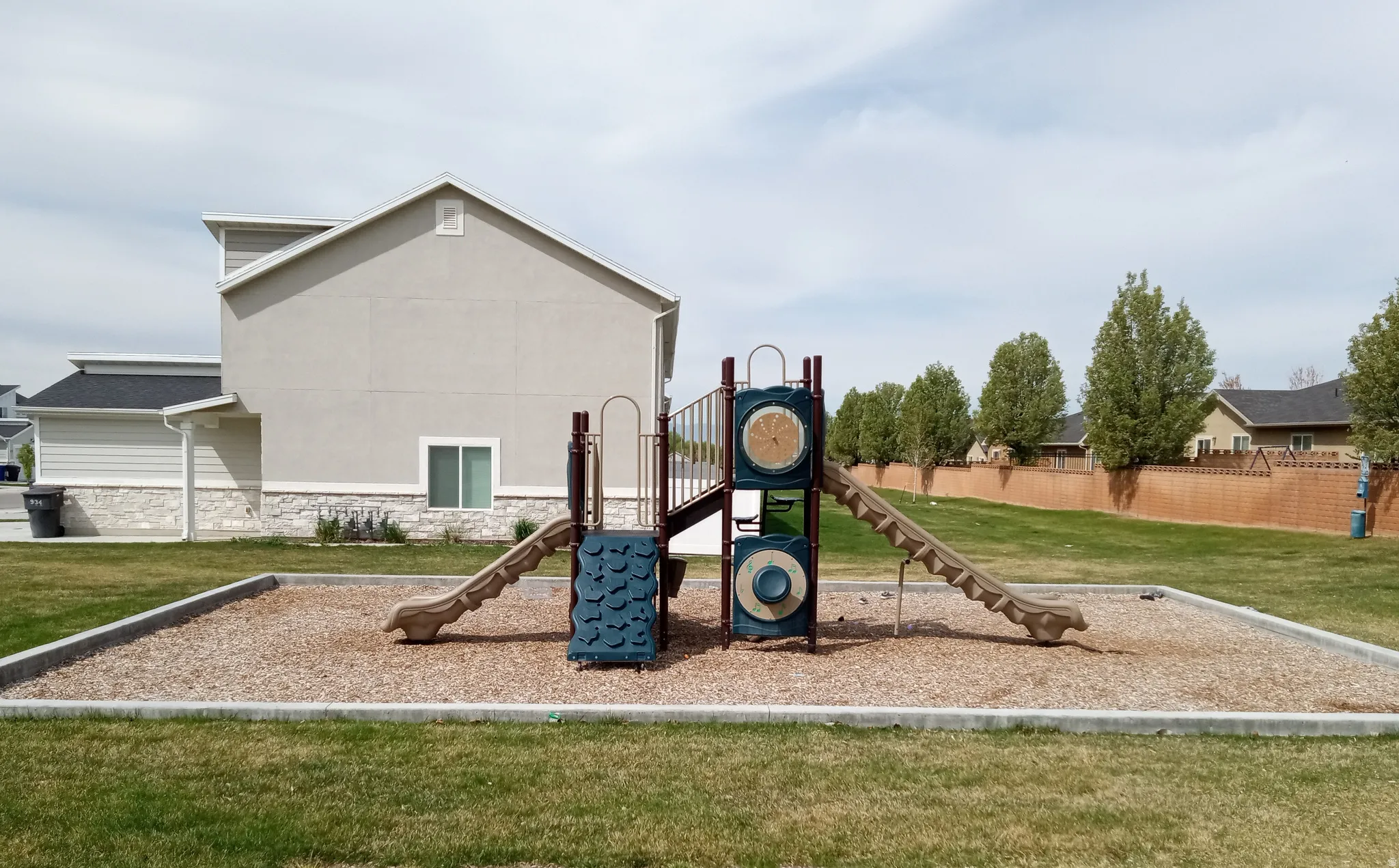 Community play area featuring a yard